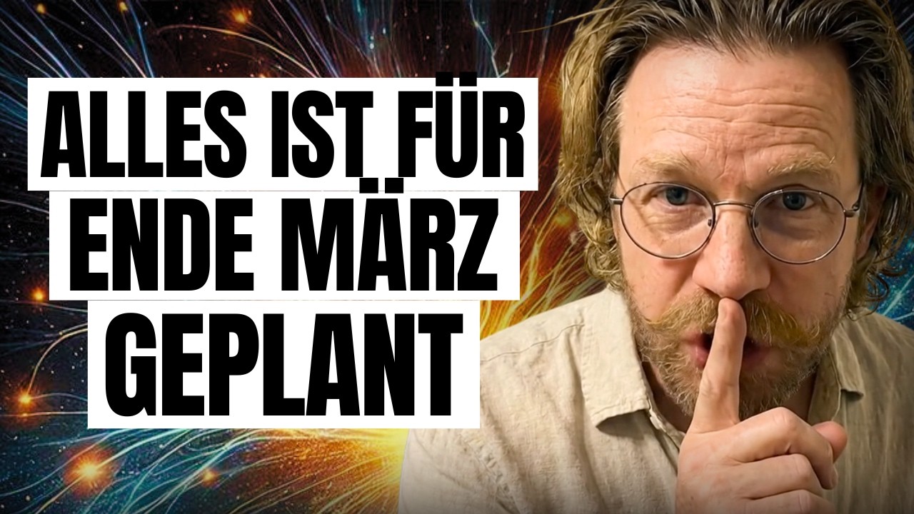 Ende März: Die meisten Menschen haben KEINE AHNUNG, was gleich passieren wird