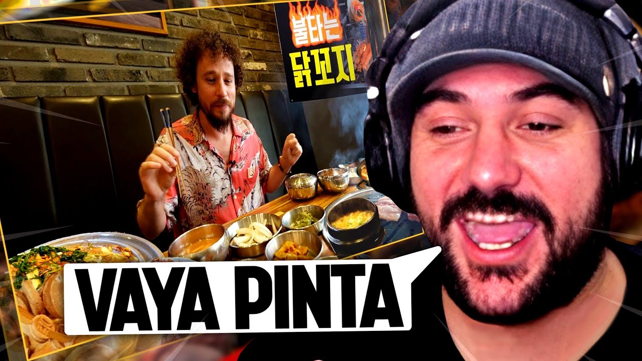 REACCIONO a PROBANDO COMIDA CALLEJERA en COREA DEL SUR by @luisitocomunica | Putupau