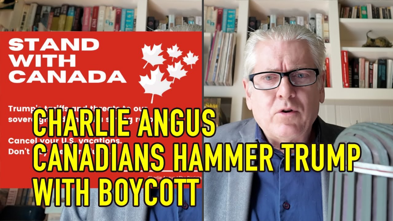 CANADIAN BOYCOTT HAMMERS TRUMP