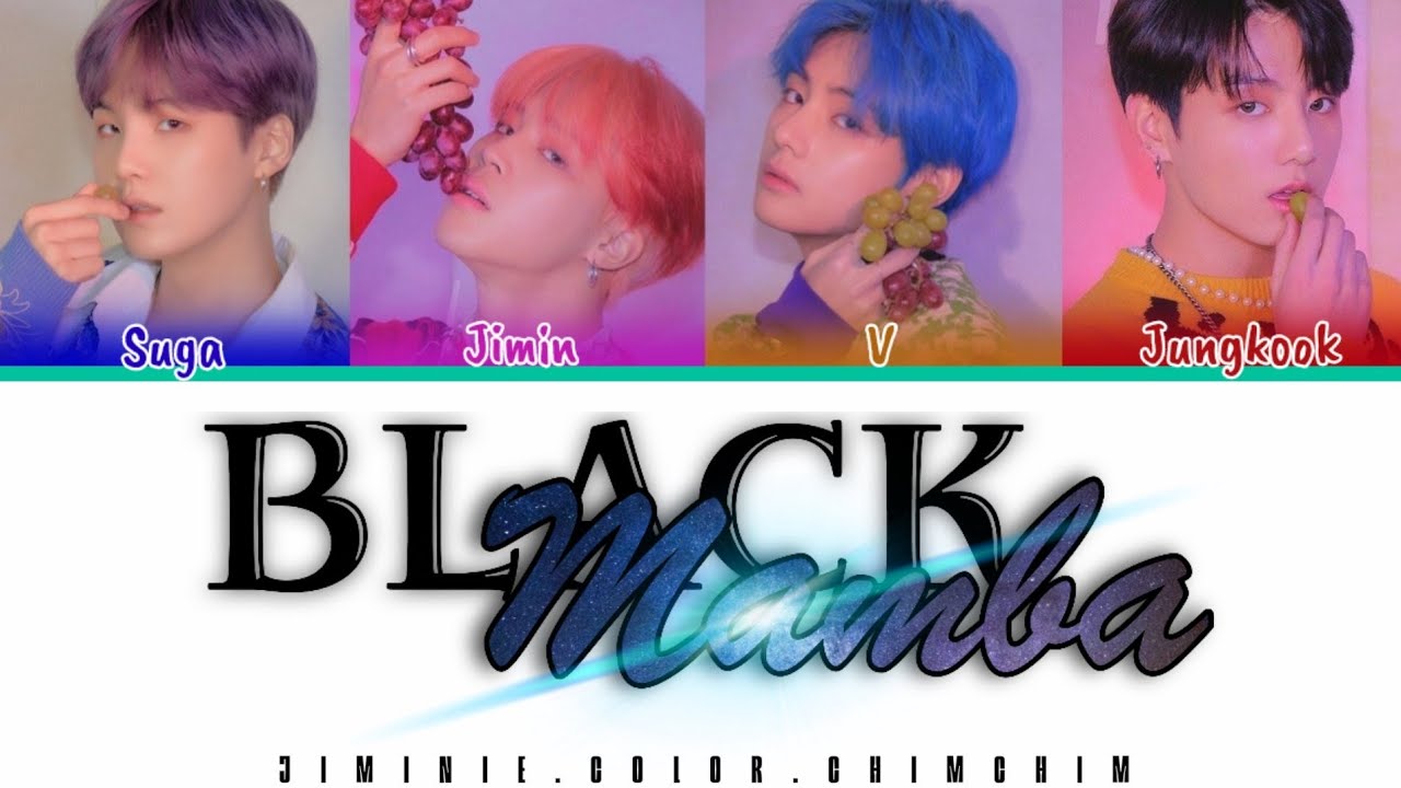 How Would BTS (suga,maknae line) Sing 'BLACK MAMBA' by aespa (vostr/Rom/Han)