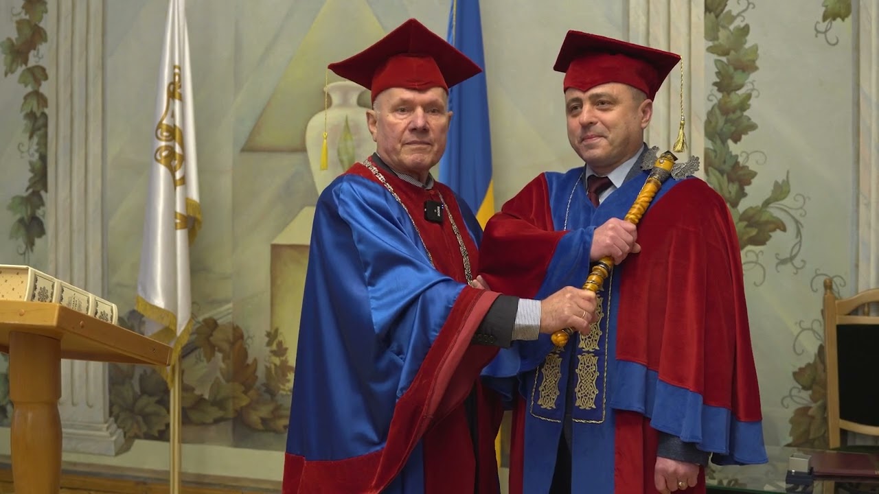 В Острозькій академії відбулася інавгурація нового ректора Едуарда Балашова