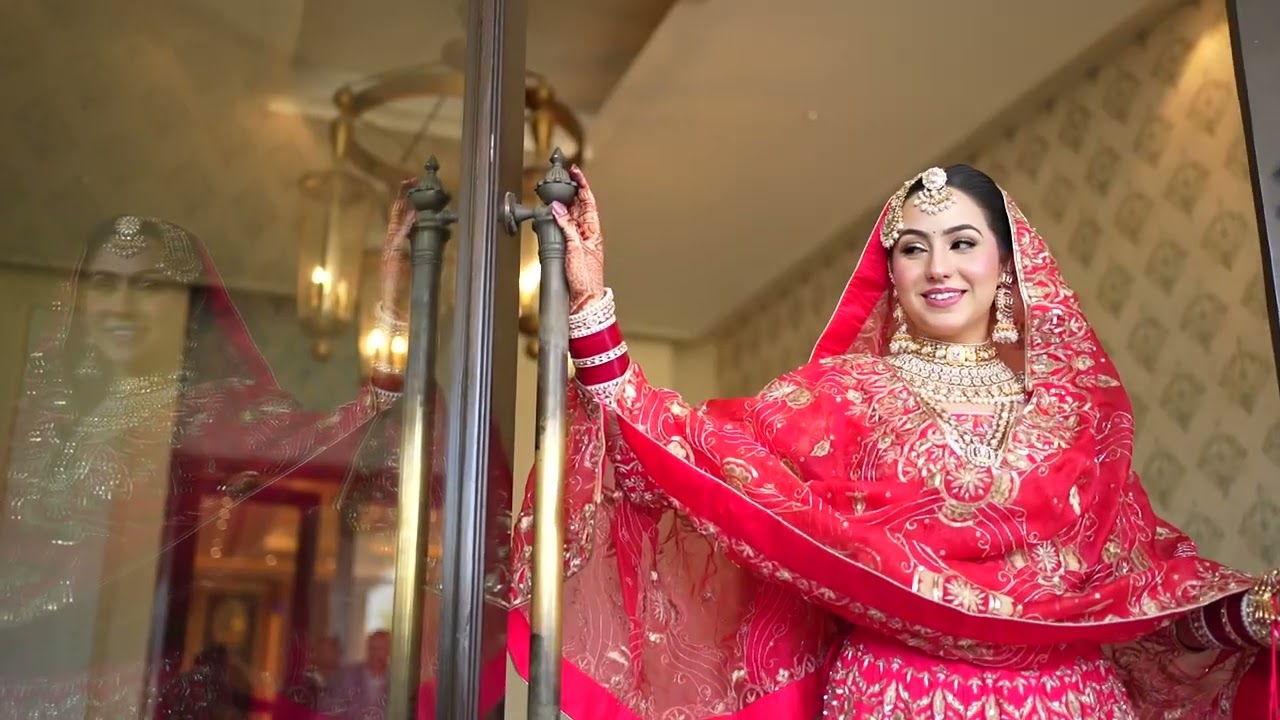 Punjabi wedding  cinematic Sukhjinder weds ramneet