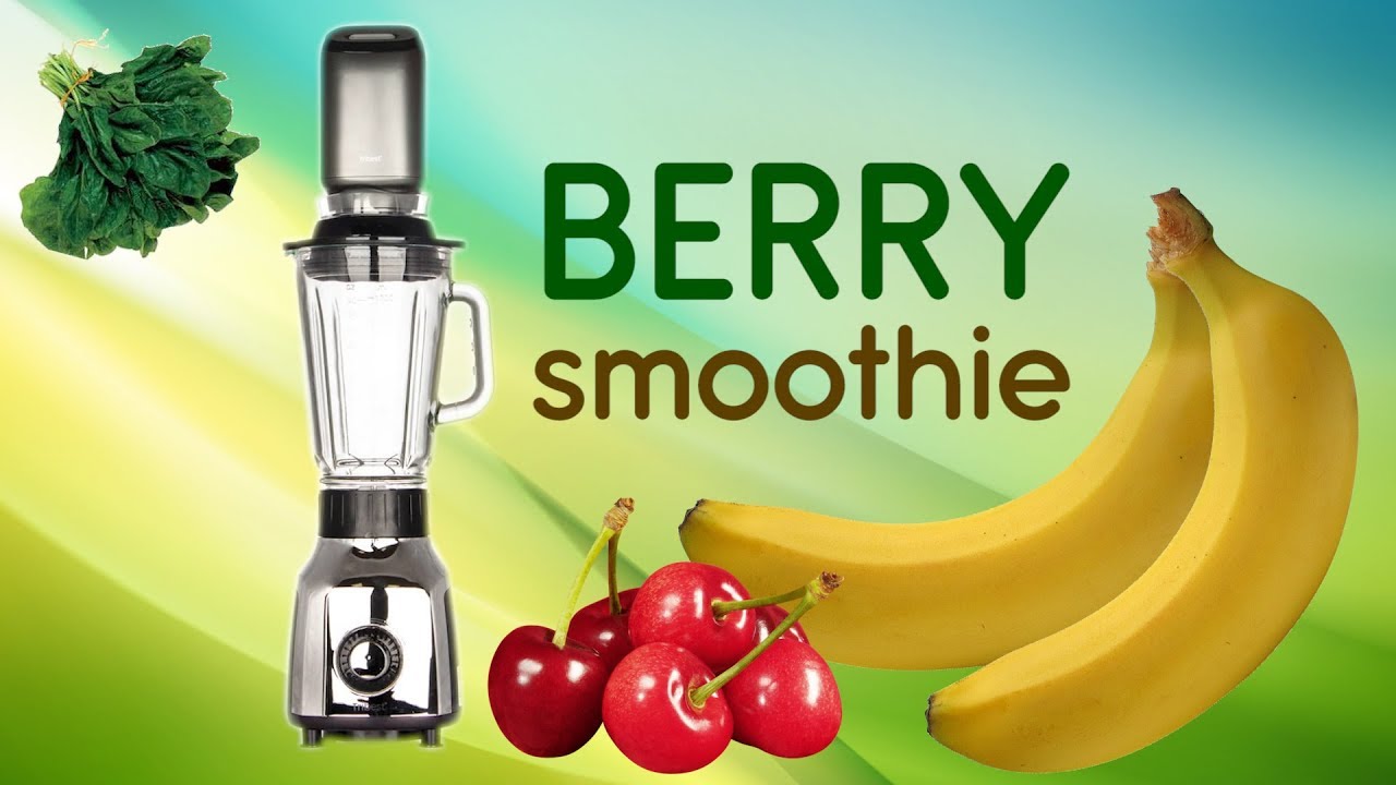 Berry smoothie in Tribest personal vacuum blender glass PBG-5050. Ambiente show. (ENG)