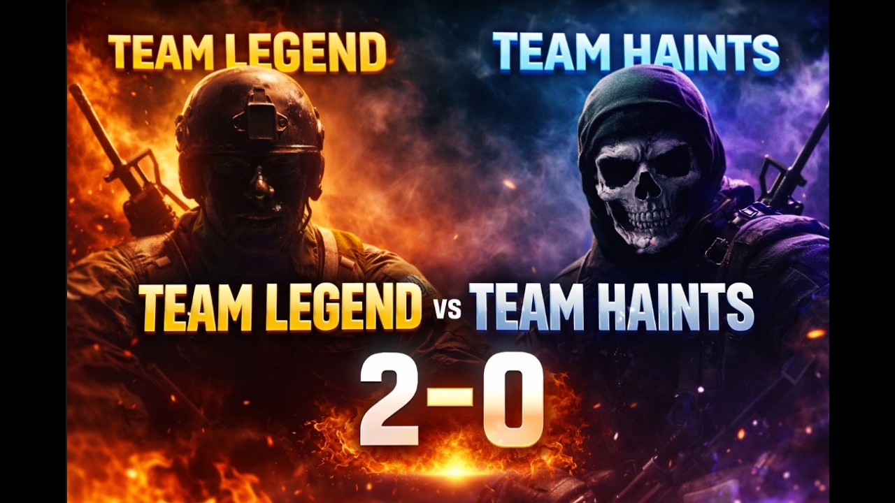 Team Legend vs Team Haints (2-0) | Semifinals