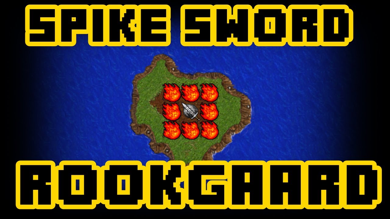 Spike sword en Rookgaard / Tibia en ESPAÑOL