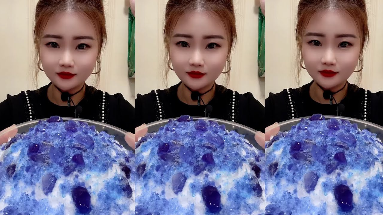🧊🧊🧊 MUKBANG ICE / cold mouth numbing / freezing / Ice eating