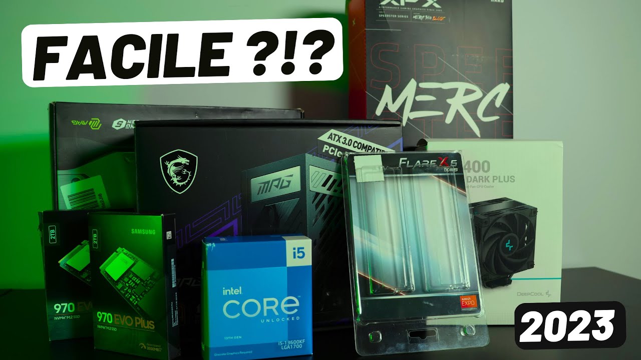 Comment MONTER son premier PC GAMER FACILEMENT ?
