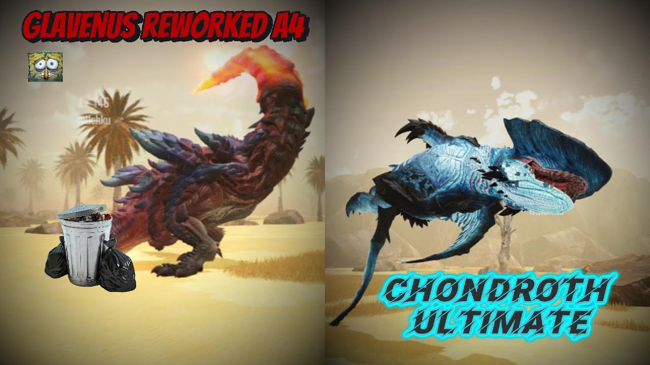 Glavenus reworked move and Chondroth ultimate | Monstrous Battlegrounds
