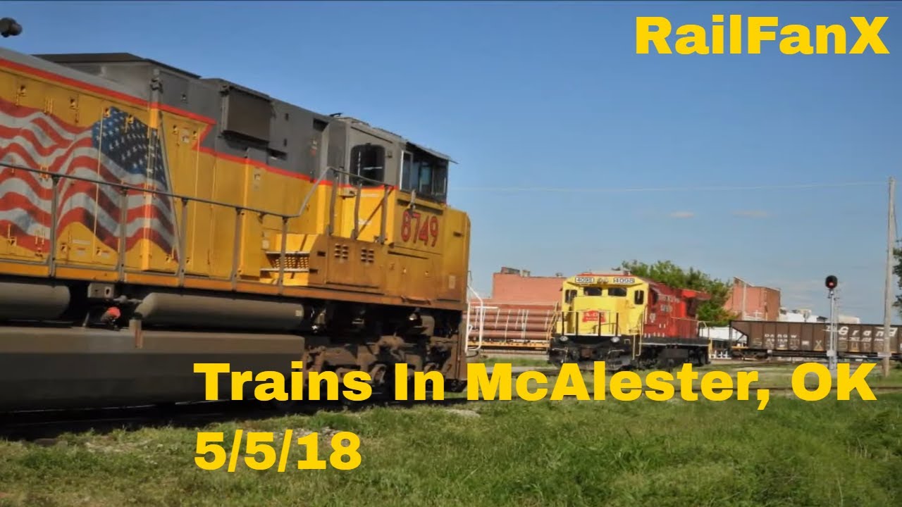 Trains In McAlester, OK! 5/5/18