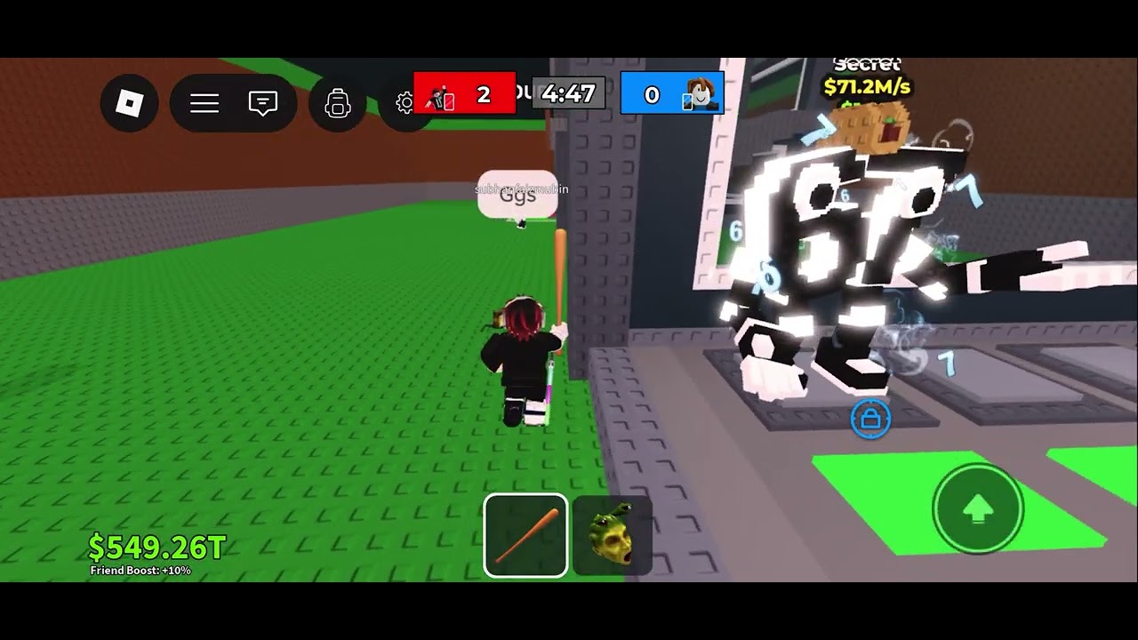 Winning a duel #roblox #stealabrainrot 