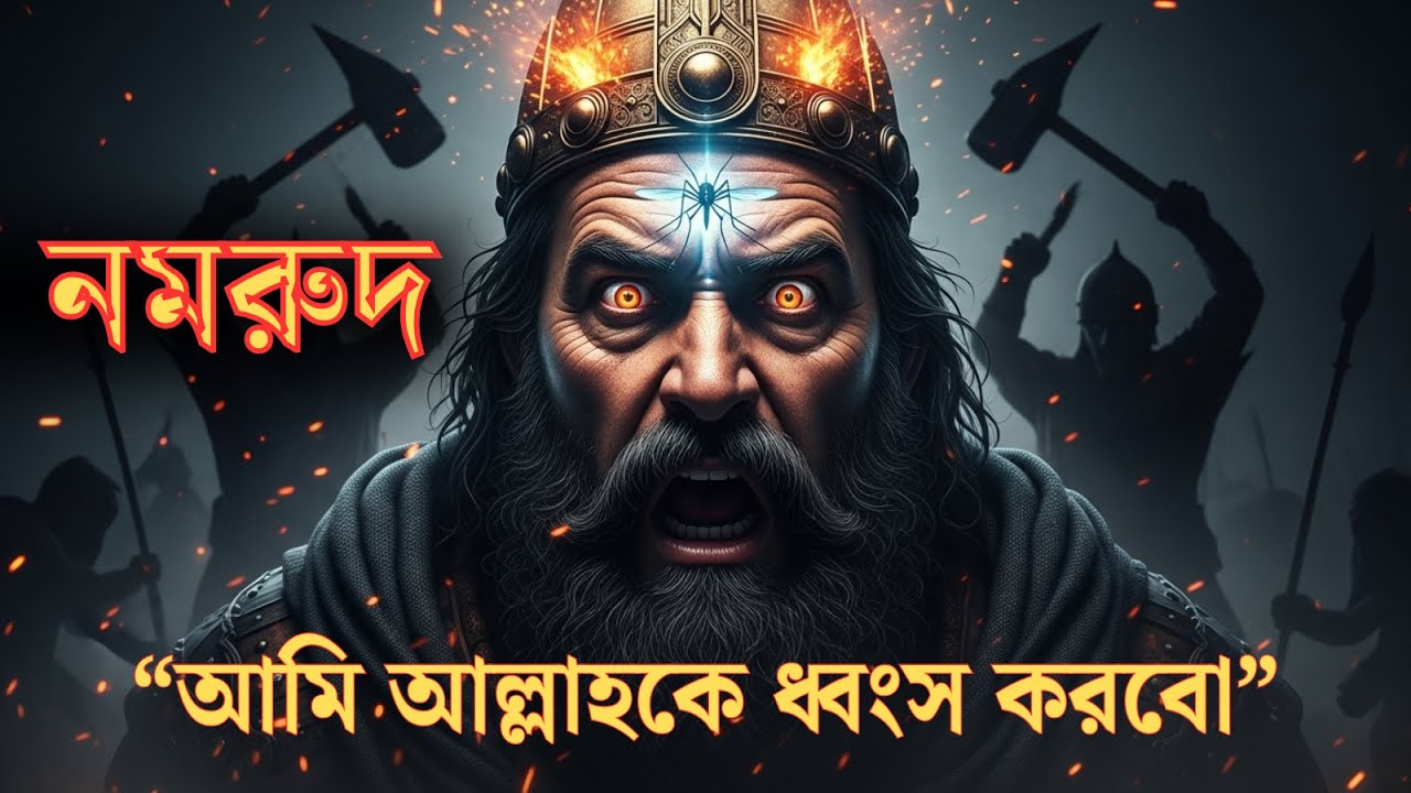 আল্লাহর সাথে যুদ্ধ করতে নমরুদ যেভাবে আকাশে উঠে। নমরুদের ভয়ংকর পতন। 
