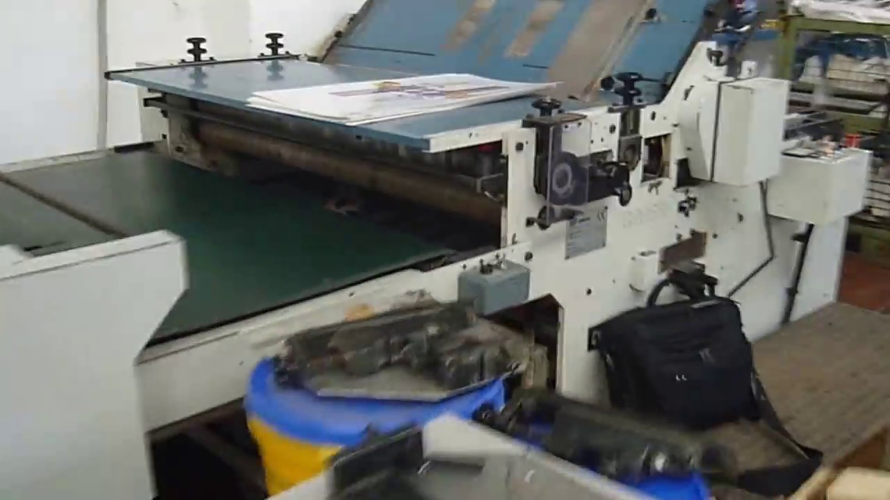 GRASSI COMPACT - 160 Semi-automatic laminating machine age 1998