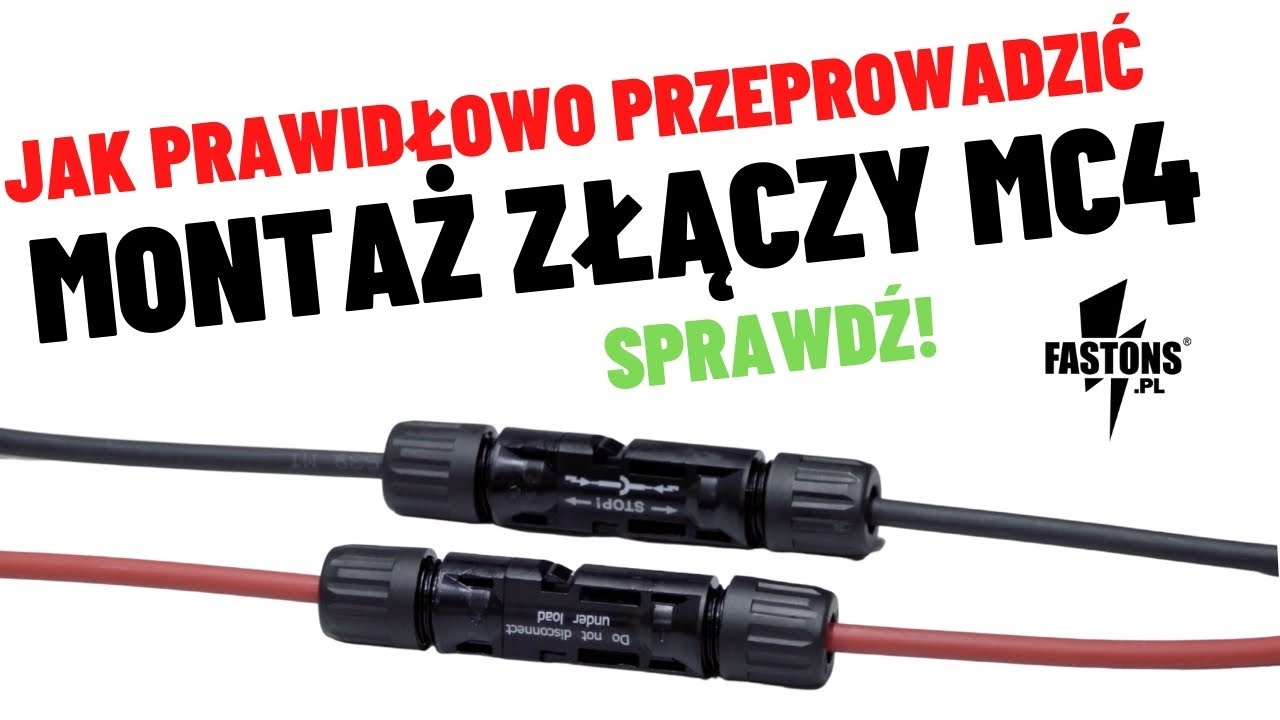 Jak montować złącza solarne MC4 i które narzędzia sprawdzają się najlepiej?