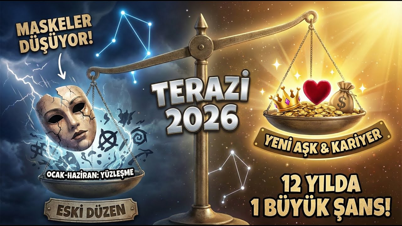 12 Yılda Bir Gelen Kadersel Şans Zirveye Çıkmaya Hazır Ol! 2026 Terazi Burcu Yorumu