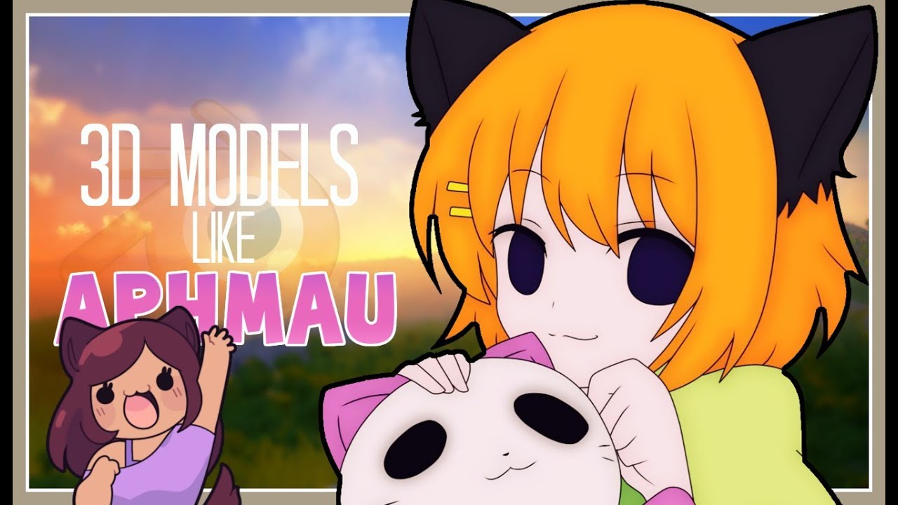 HOW TO MAKE 3D MODELS LIKE APHMAU! ||Sanchan Roleplays Method