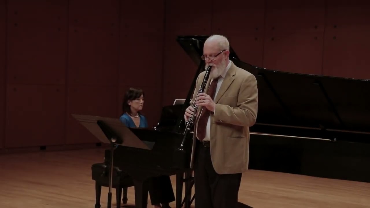 Amanda Harberg. Sonata for Clarinet & Piano. David Gresham, clarinet; Momoko Gresham, piano