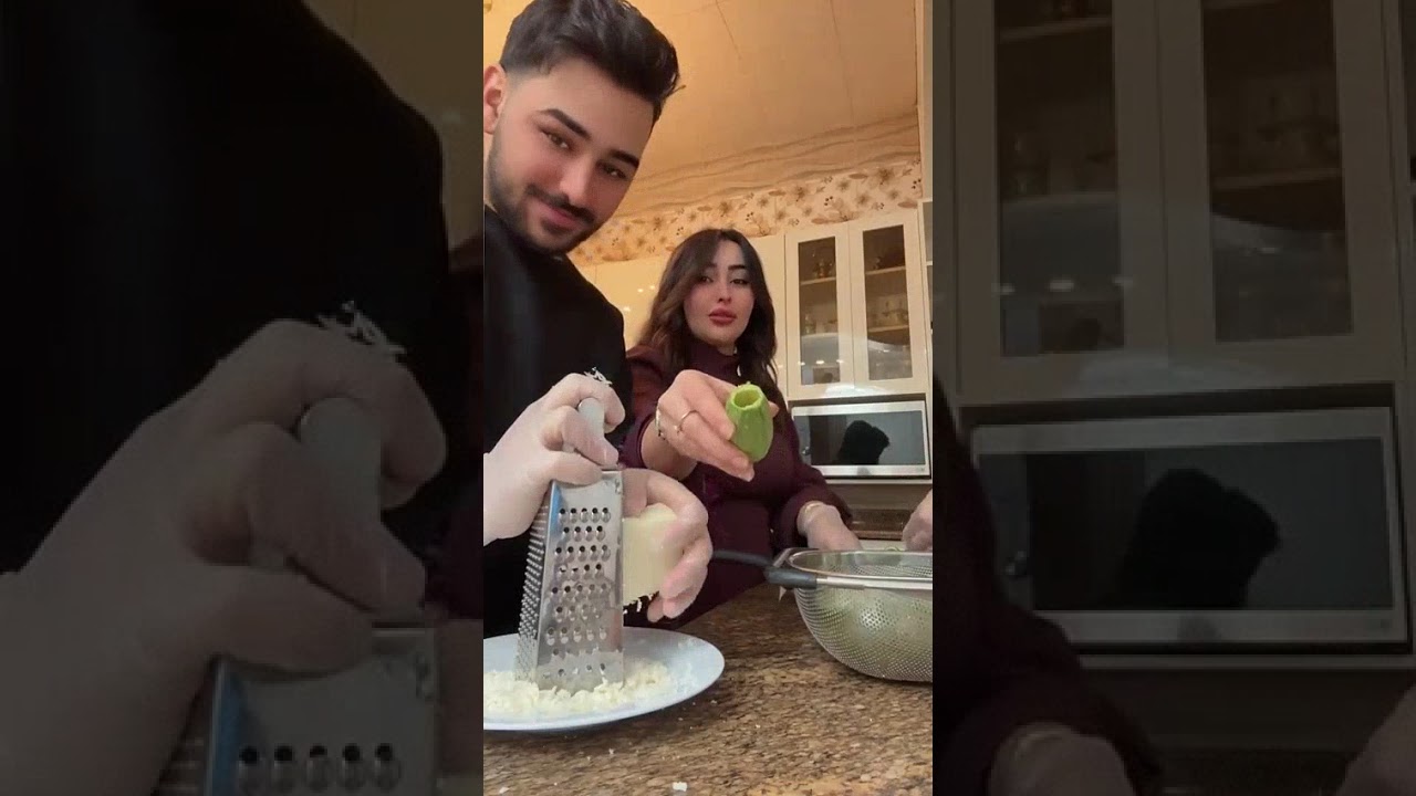 اجواء الطبخ مع اسراء وعمار في سادس يوم رمضان