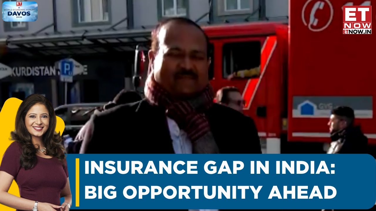 India Underpenetrated In Insurance Vs Global Peers: What Must Change? | Tapan Singhel | Davos 2026