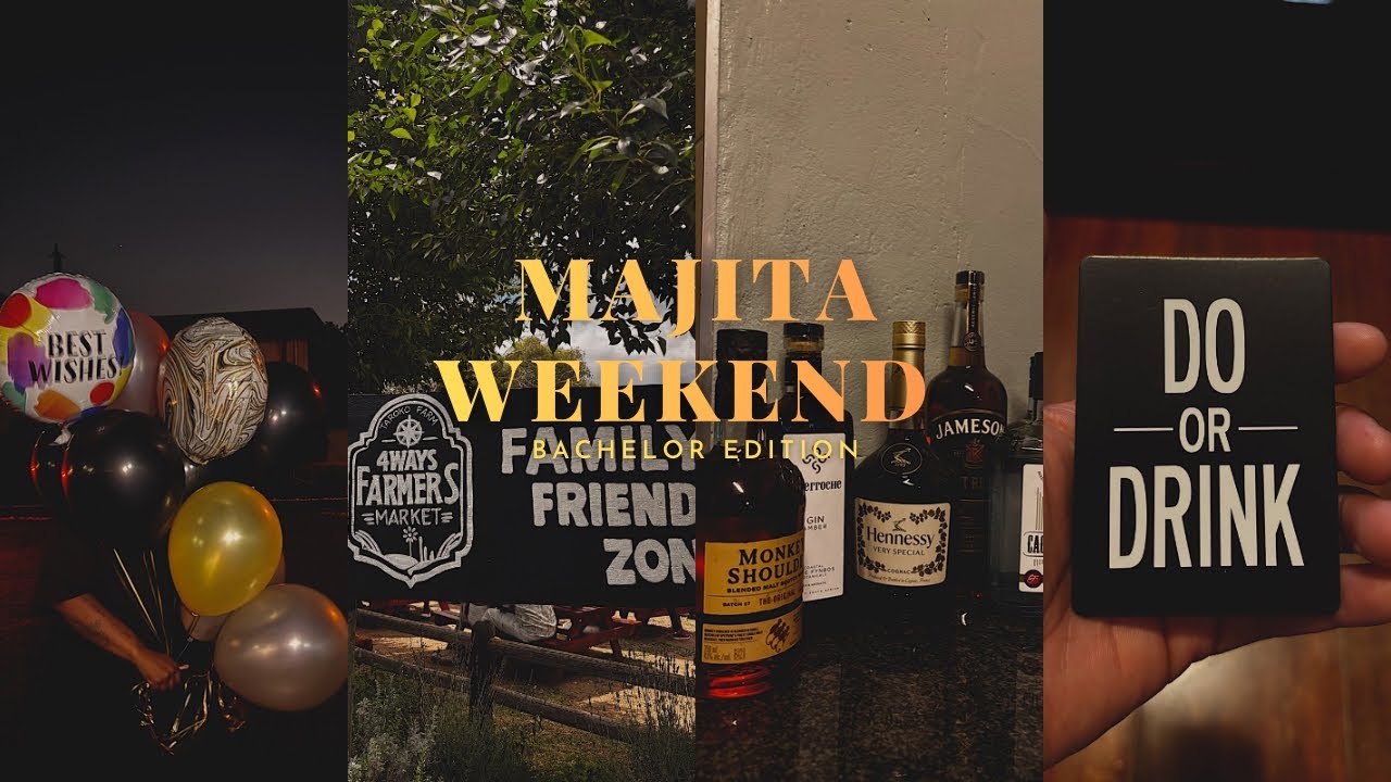 MAJITA WEEKEND VLOG: Bachelor edition! 