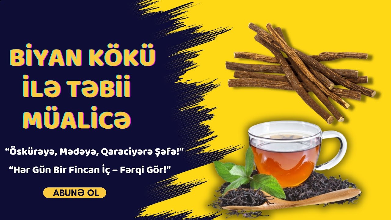 Şirin Biyan Kökü – Bədənin Gizli Qoruyucusu! Faydaları və İstifadəsi