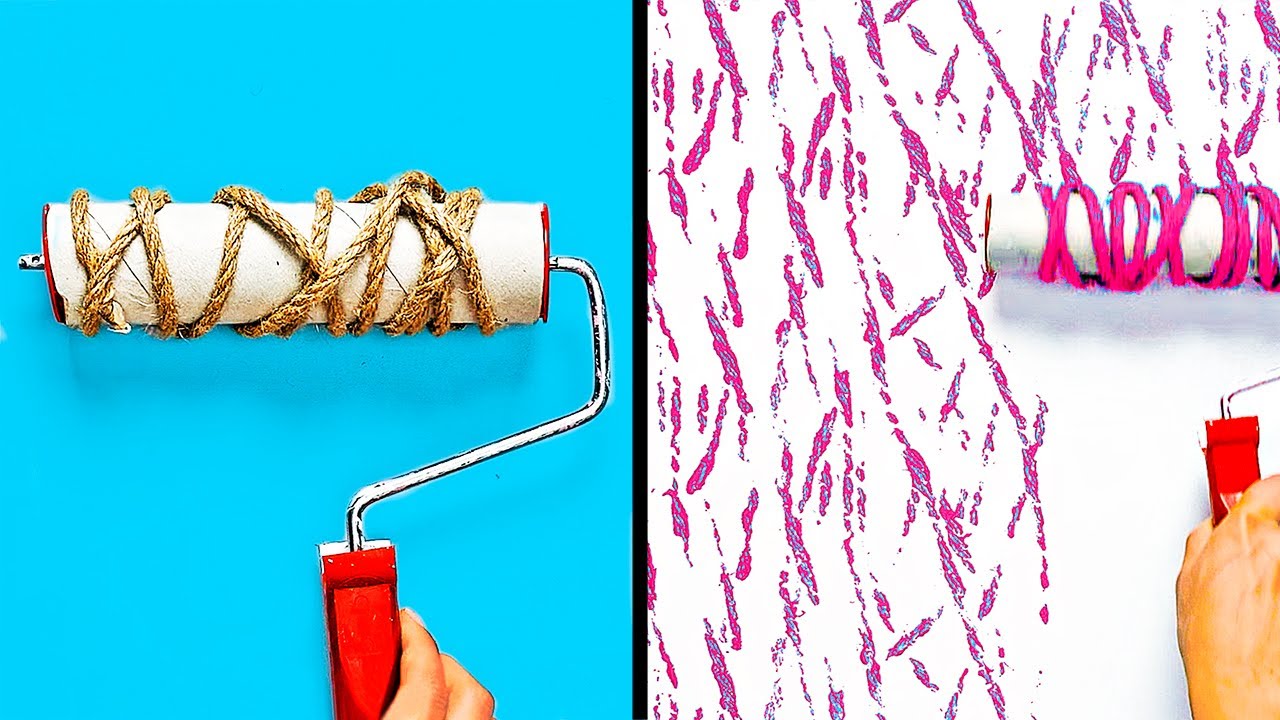 25 FORMAS INUSUALES Y CREATIVAS DE PINTAR TUS PAREDES