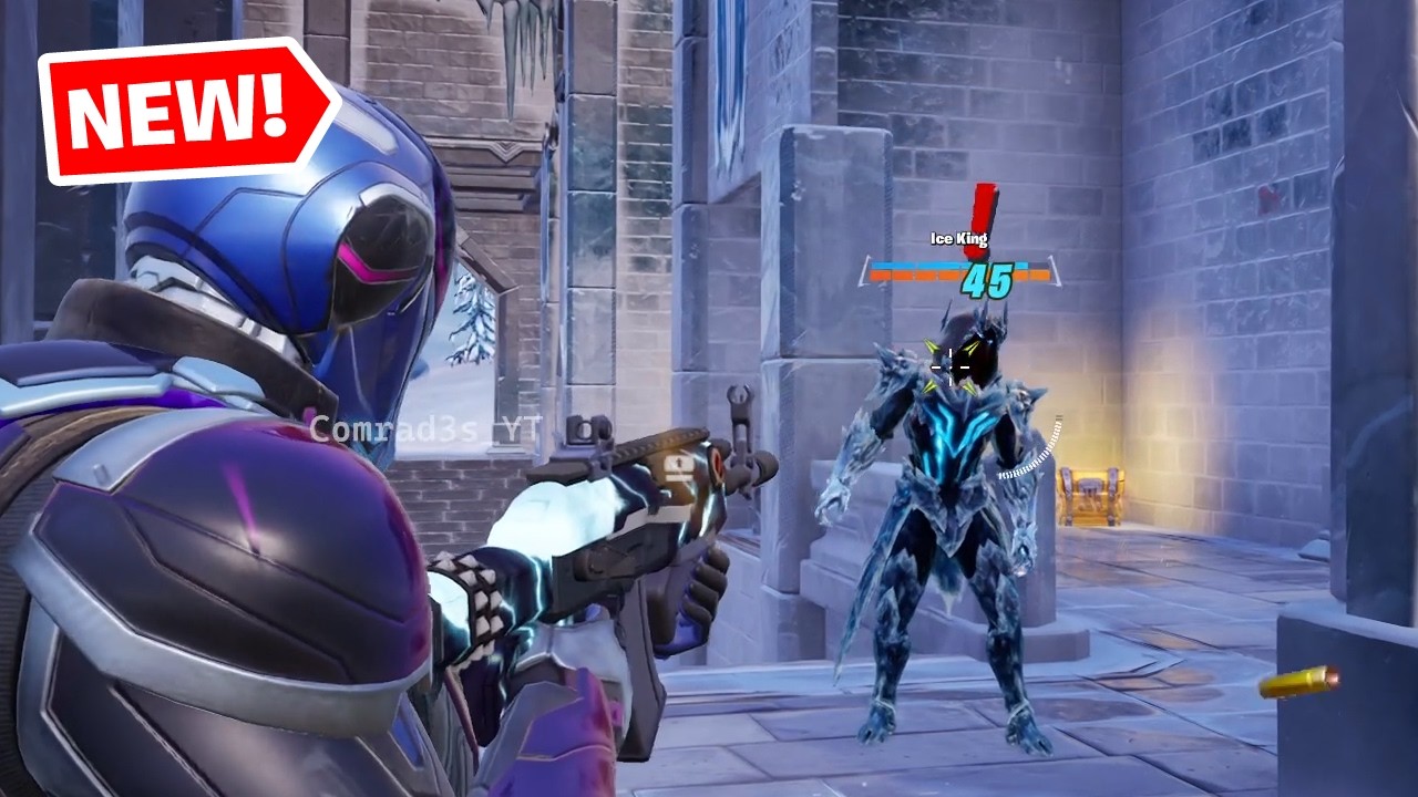 Fortnite NEW Ice King Boss Gameplay Chapter 7 Season 2 - Where to Find Ice King Boss