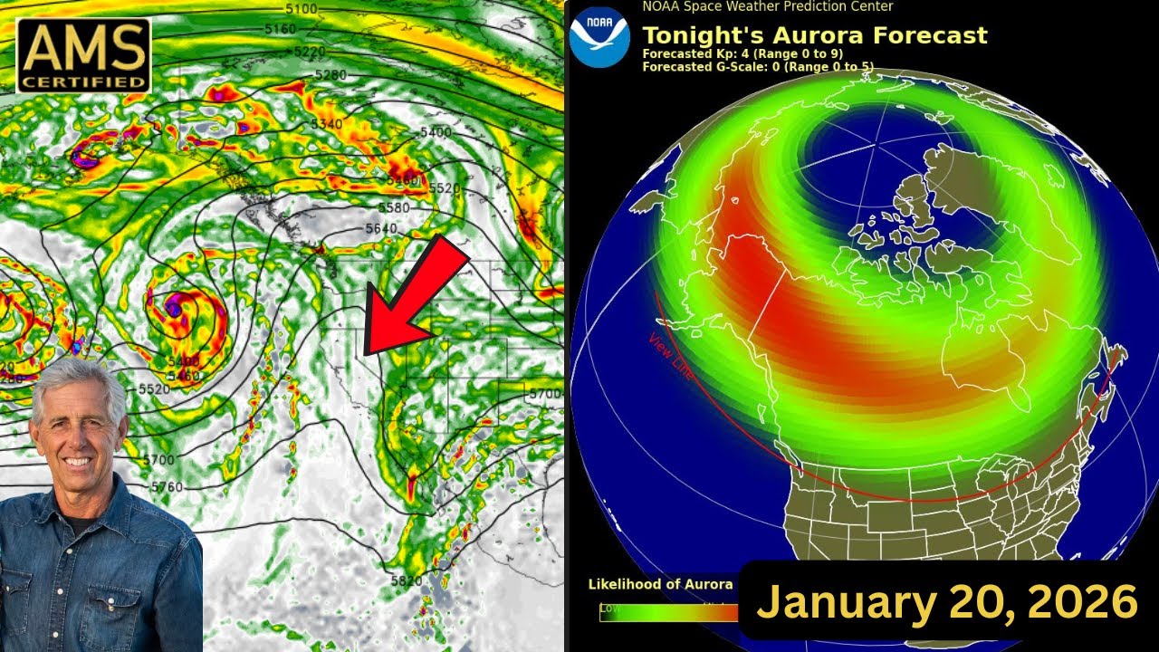 Dense Fog, Air Quality Alerts in Central Valley — When’s the Next Rain? Aurora Tonight?