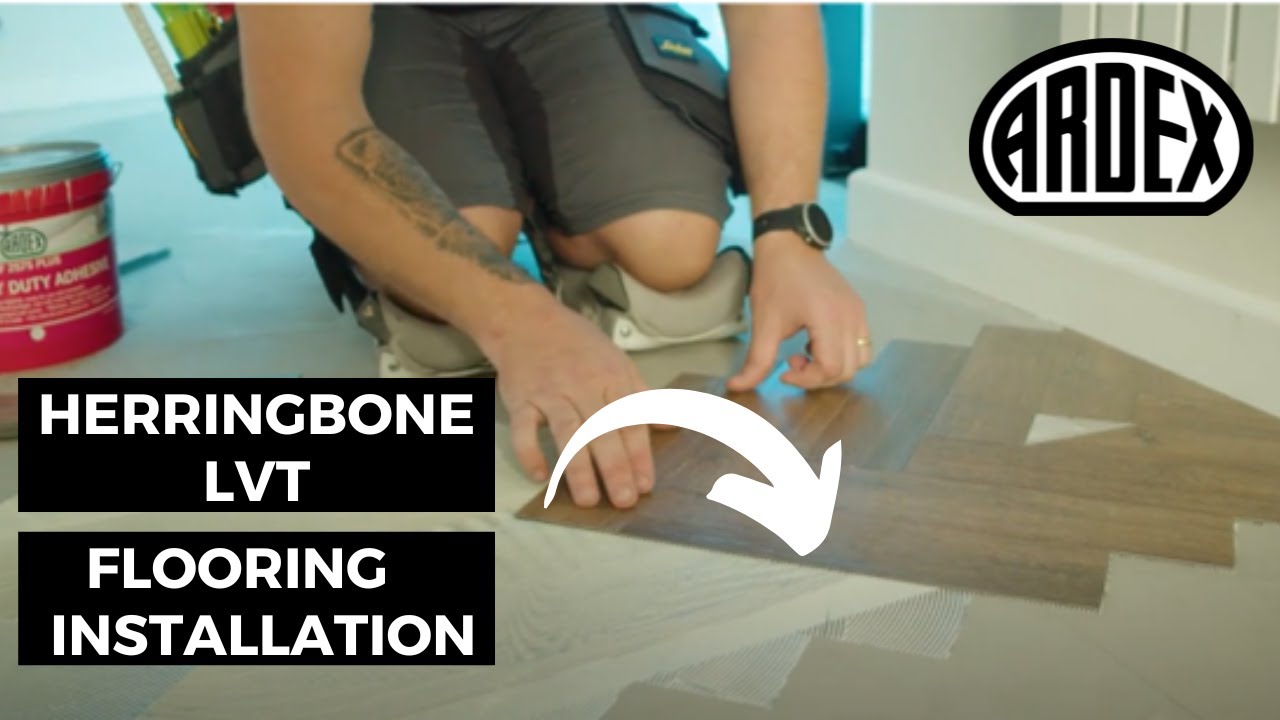 How to Fit a Herringbone LVT Floor in a New Build House
