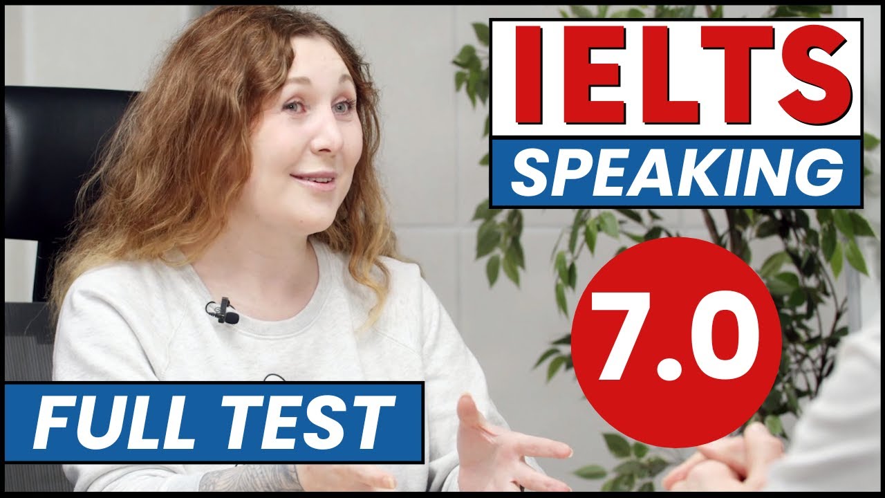 Пробный тест IELTS Speaking Band 7 для российского студента