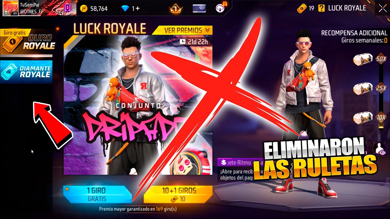 🚫OFICIAL ELIMINARON TODAS LAS RULETAS MAGICAS Y RULETA DE TOKENS EN BRASIL