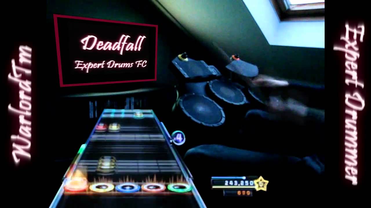 Deadfall Expert Drums | 100% FC, Global 1st place (Guitar Hero: Warriors of Rock)