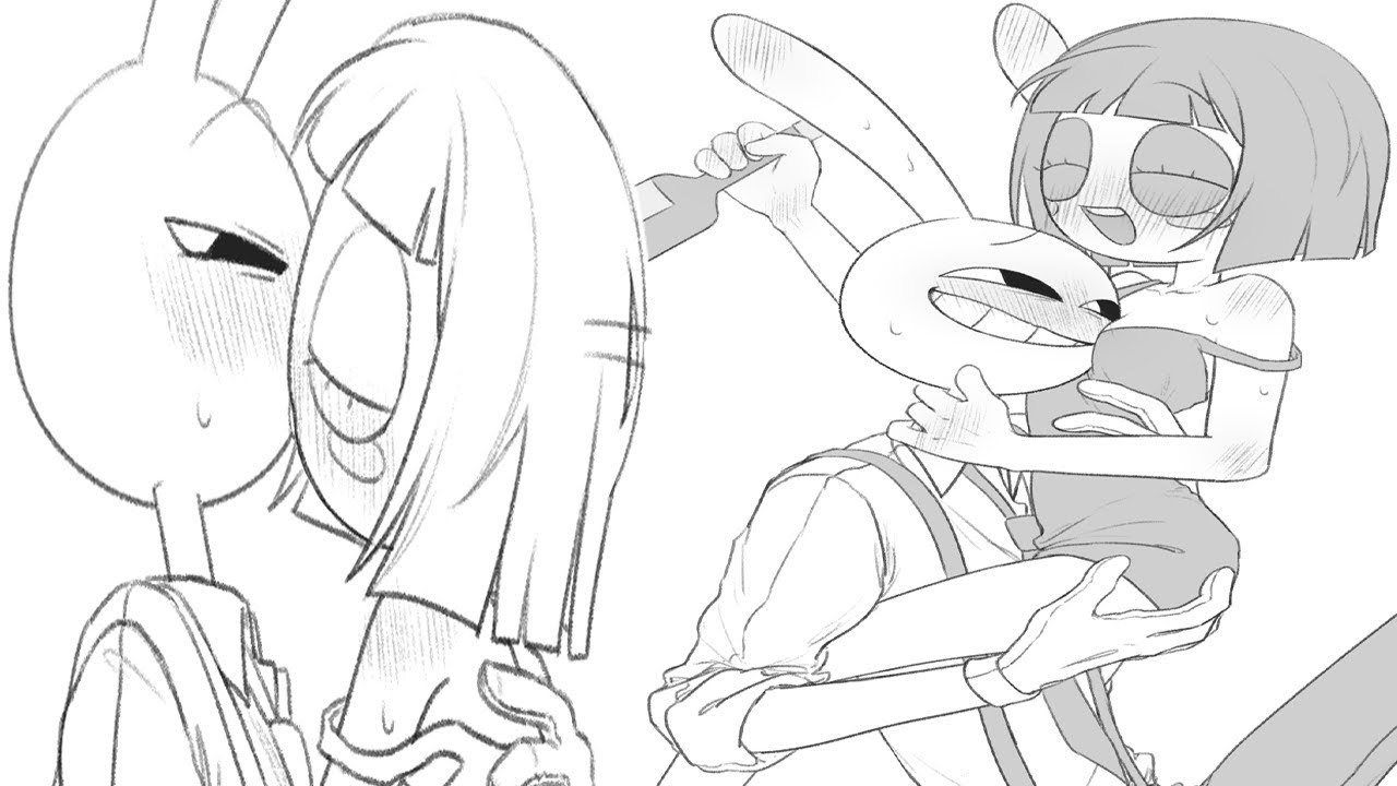 Jax x Pomni Comfort in Each Other’s Arms l Circus Comic | TADC