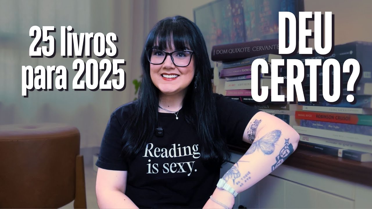 PRESTAÇÃO DE CONTAS | 25 livros para 2025