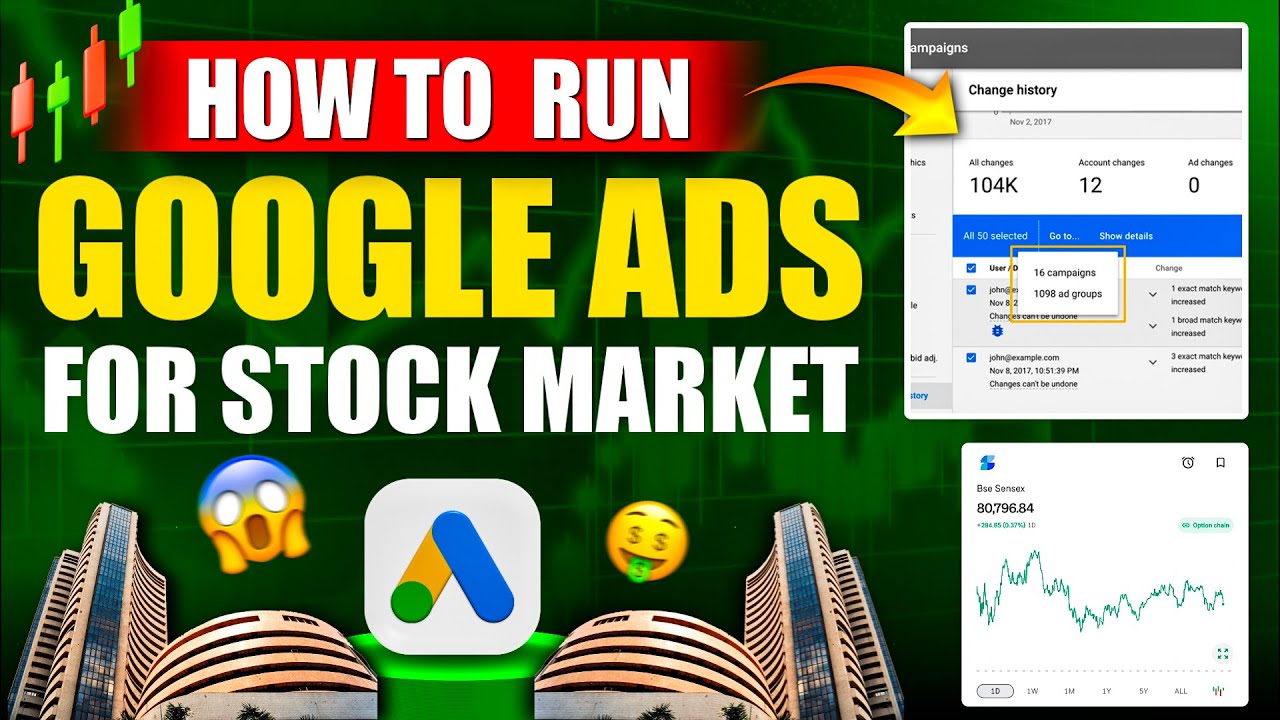 How To Run Google Ads Campaign For Stock Market | Google Ads For Stock Market