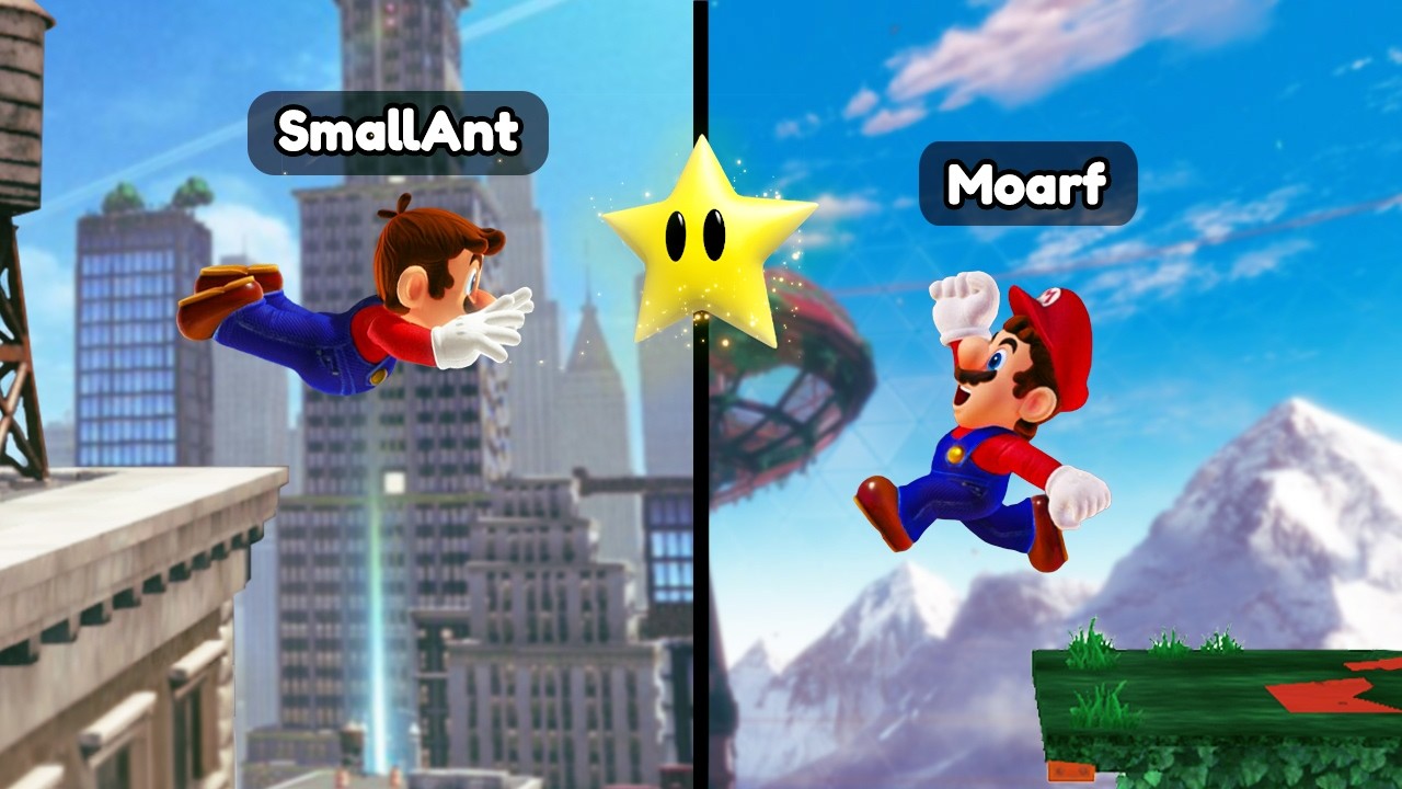 The Most Technical Randomized Mario Speedrun Race