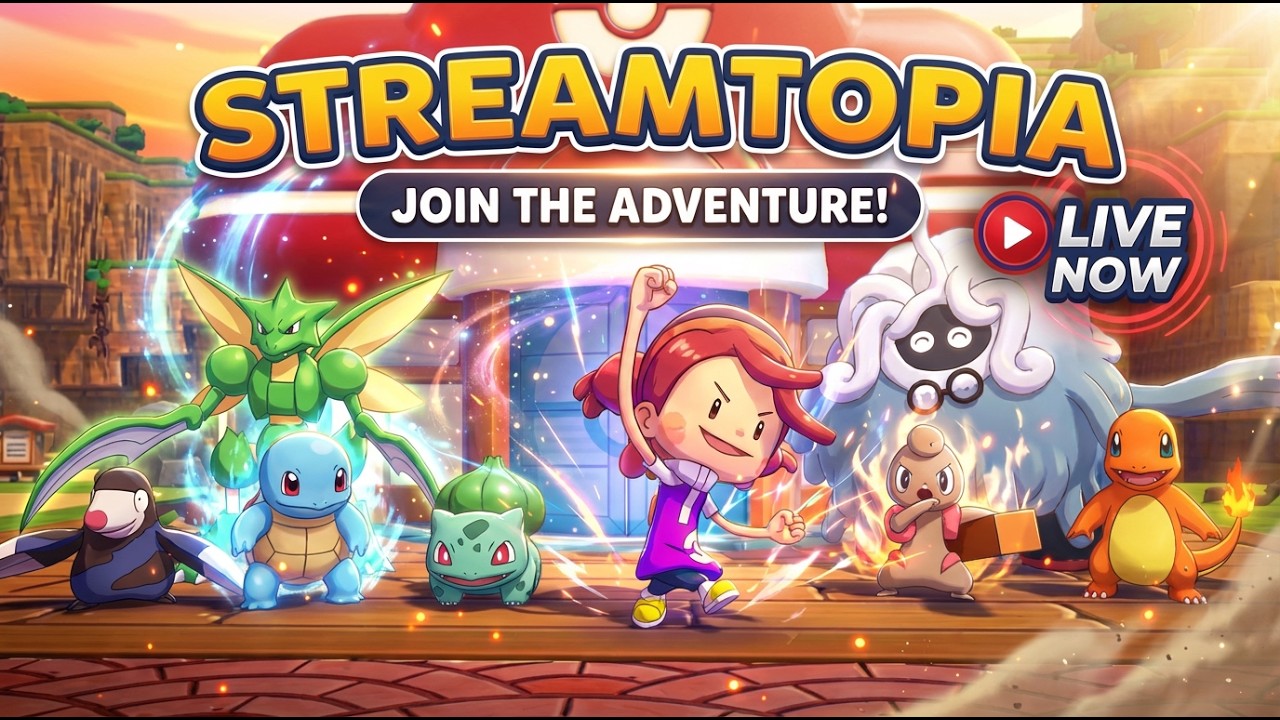 Pokemon Pokopia - Streamtopia Part 1 Live Stream