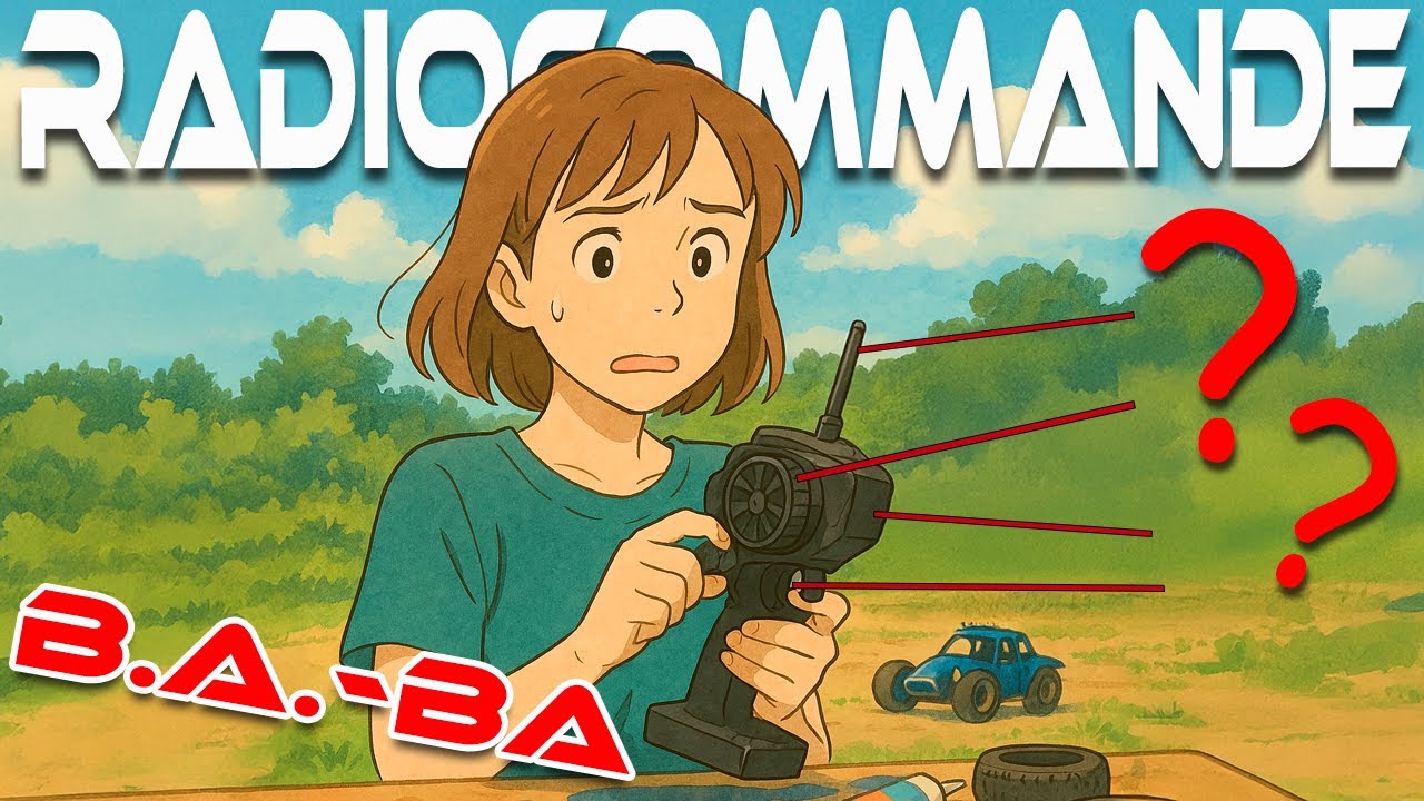 [B-A BA] La radiocommande pour une voiture RC