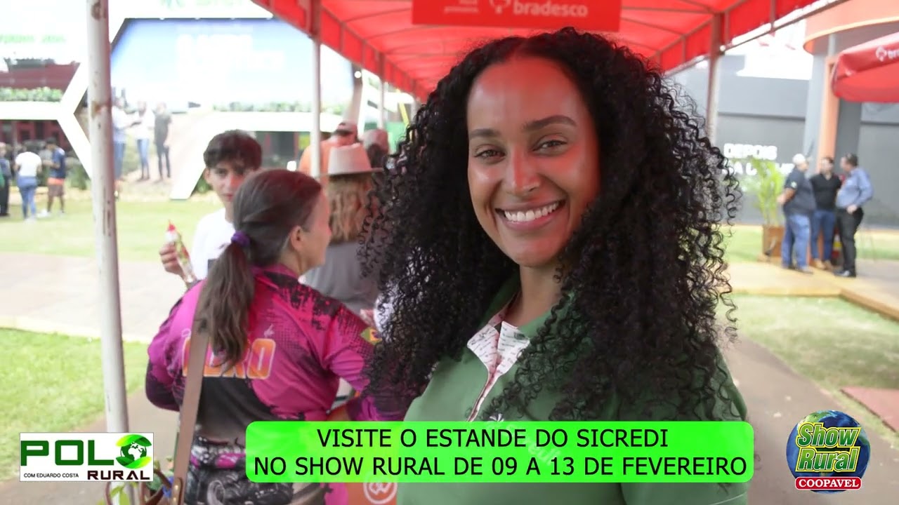 SHOW RURAL 2026 POLO RURAL ENTREVISTA RAFAELLA CONSÓRCIO  SICREDI  3º DIA 11 02 26