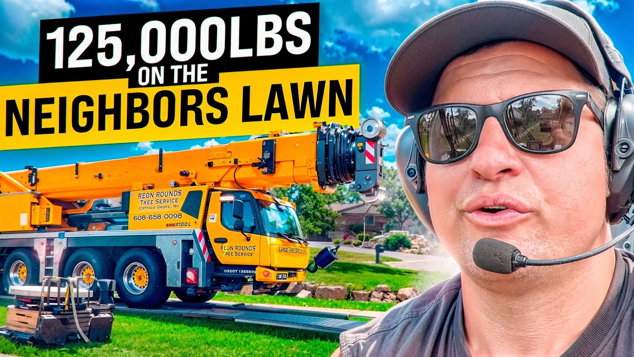 125,000 POUNDS on the Neighbor's Lawn!
