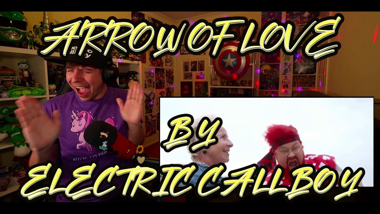 THEY NEVER MISS!!!!!!!!!! Blind reaction to Electric Callboy - Arrow Of Love