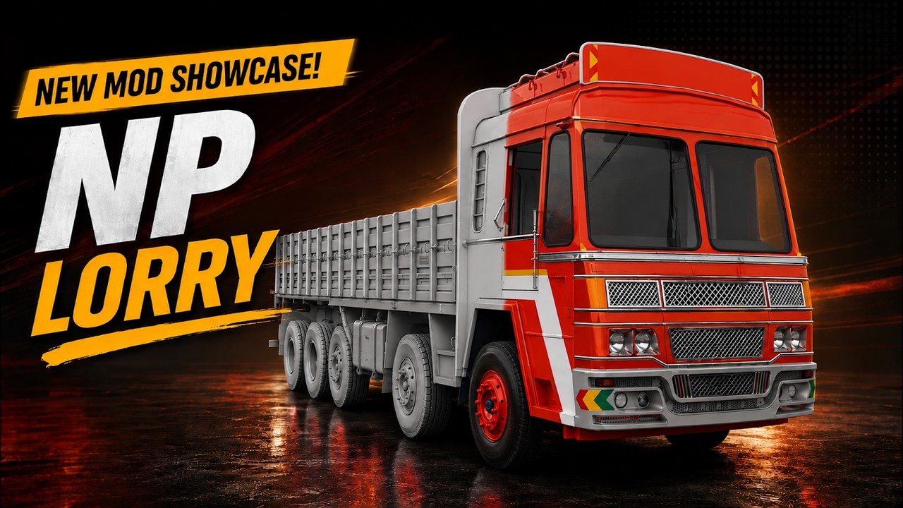 I'm Creating a New NP Lorry Mod for BussID... (Insane Details!)