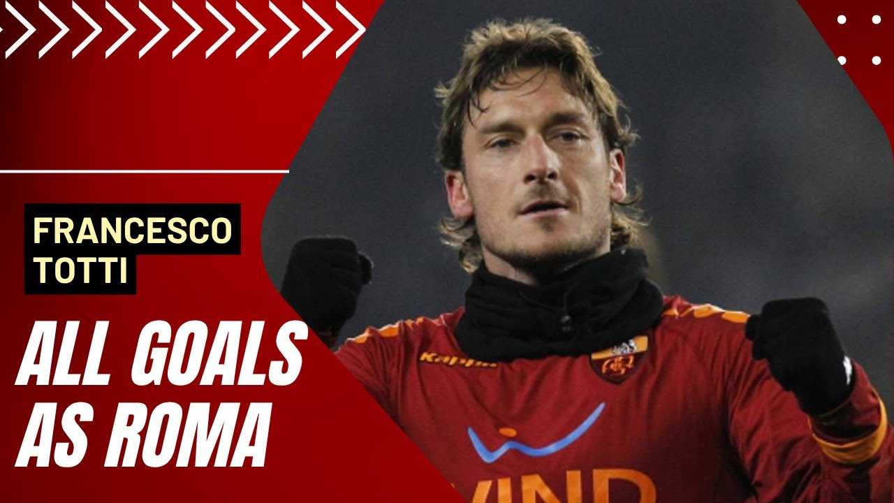 Francesco Totti All Goals Roma | Baru Sport