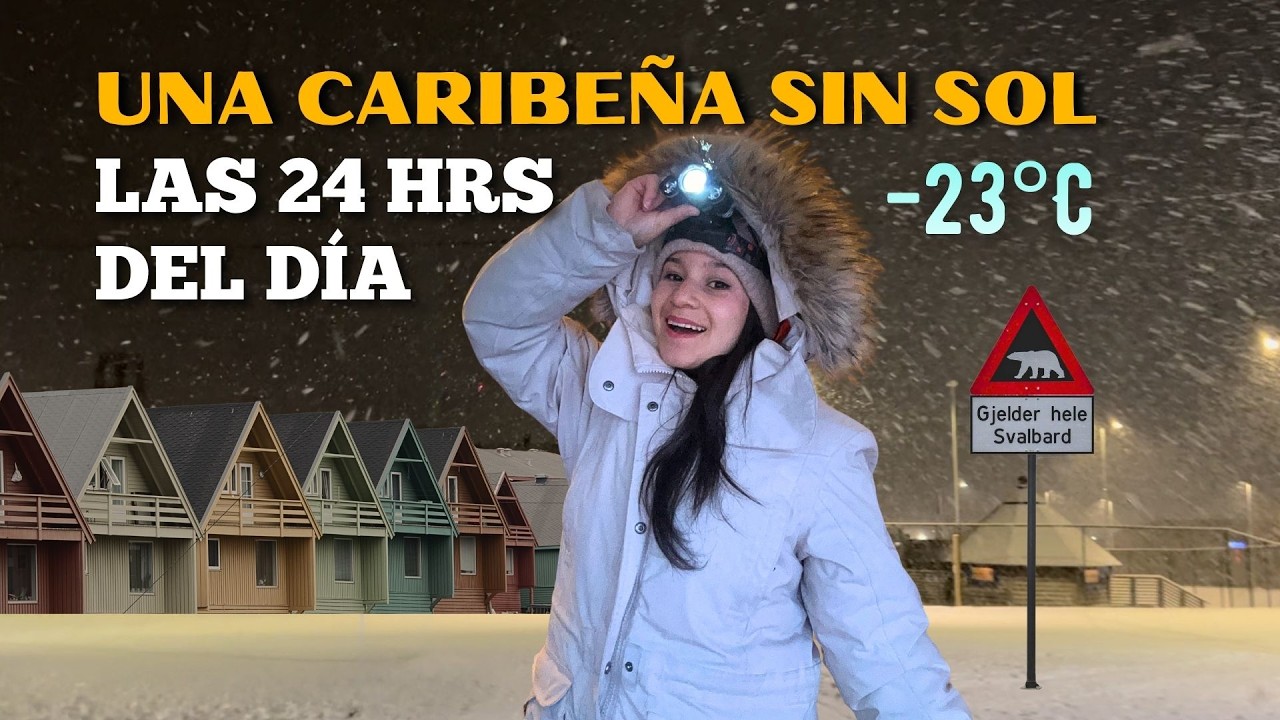 ¿Puede UNA CARIBEÑA SOBREVIVIR a la NOCHE POLAR en Svalbard, Noruega? 🇳🇴