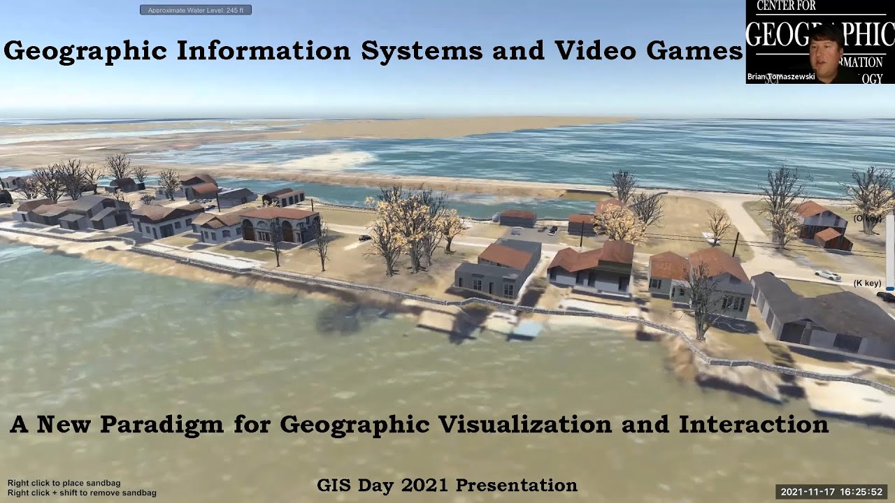 GIS and Video Games:  A New Paradigm for Geographic Visualization and Interaction #Maps #Games