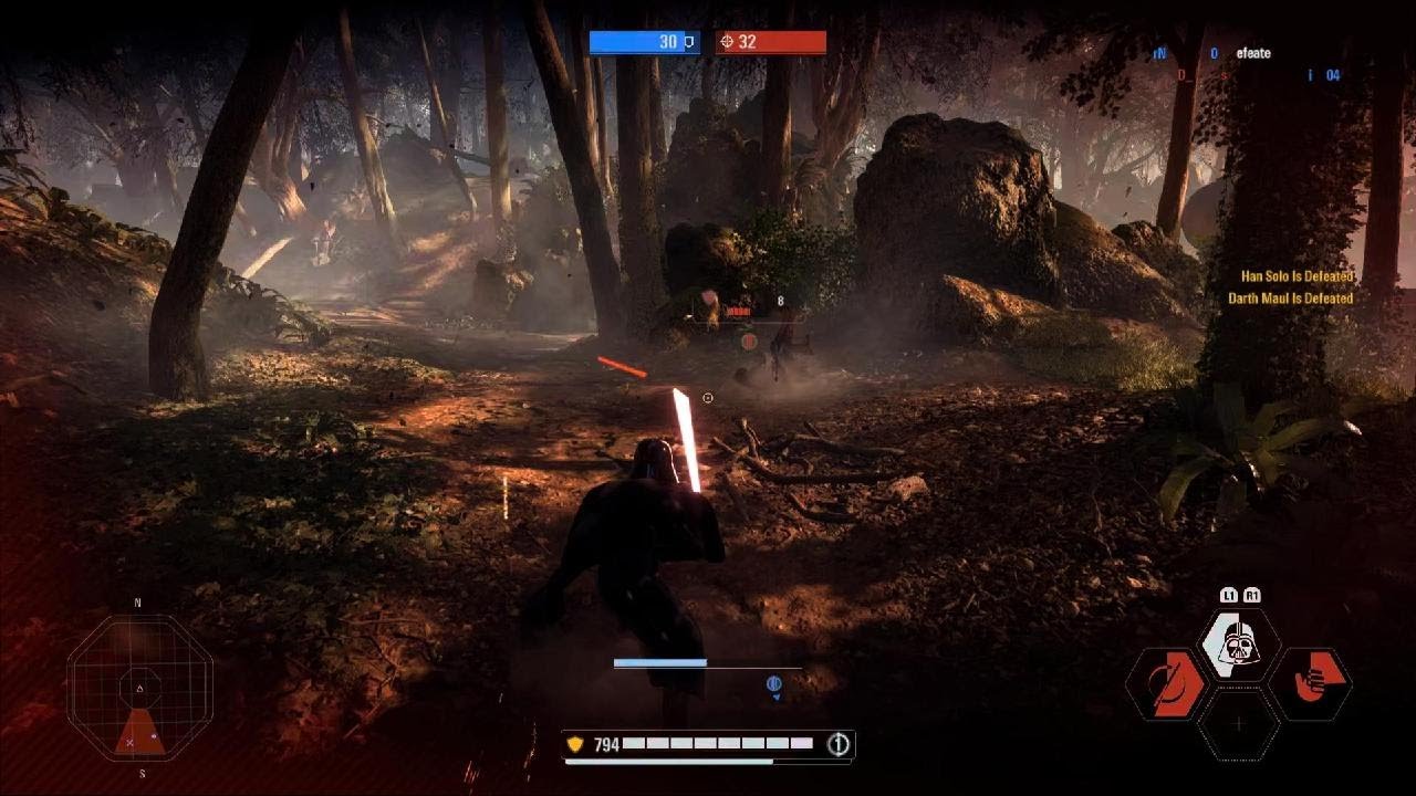 STAR WARS Battlefront II sol vader vs stack