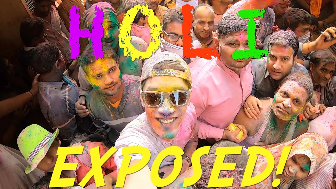 The RAW SIDE of HOLI 2020 - Foreigners HONEST OPINIONS (Vrindavan, India) - Vlog #165