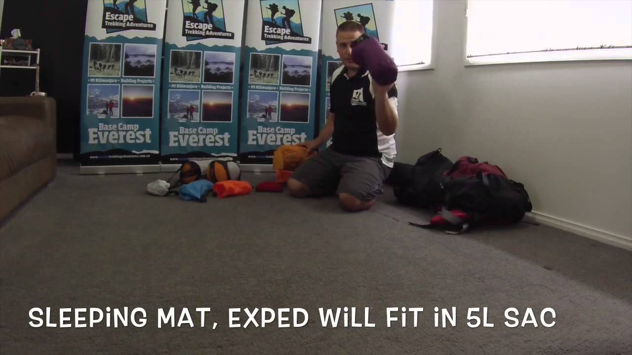 How to pack and sort your gear for trekking the Kokoda track