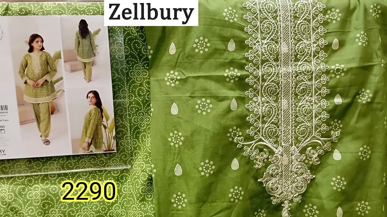 Zellbury new unstitch collection 2026||zellbury Eid collection 2026