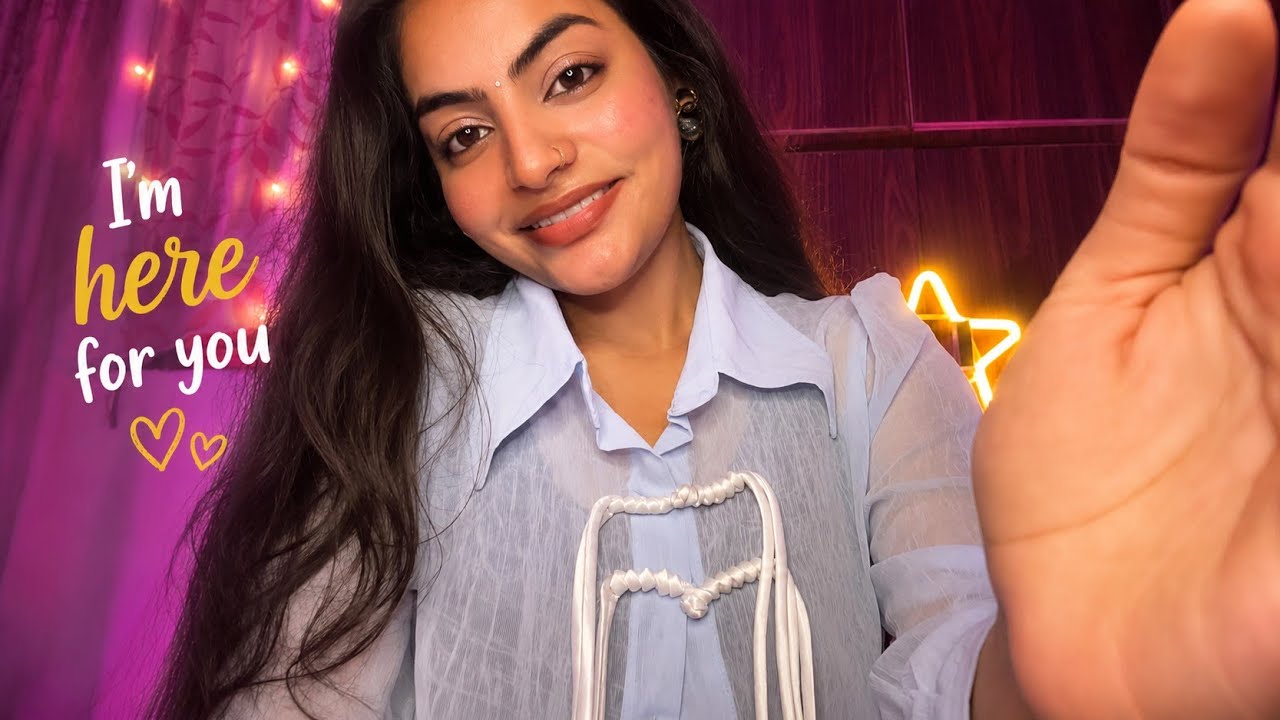 Asmr Hindi 💕 I'll stay until you feel better