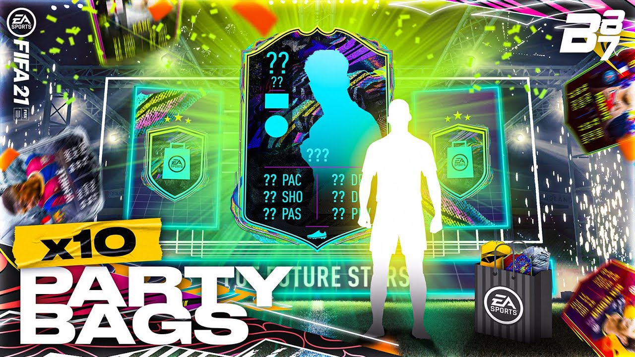 10 X FUTURE STAR PARTY BAGS! | FIFA 21 ULTIMATE TEAM